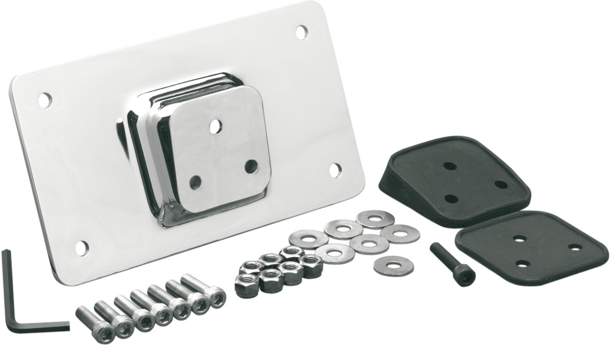 Drag Specialties Fender License Plate Mount