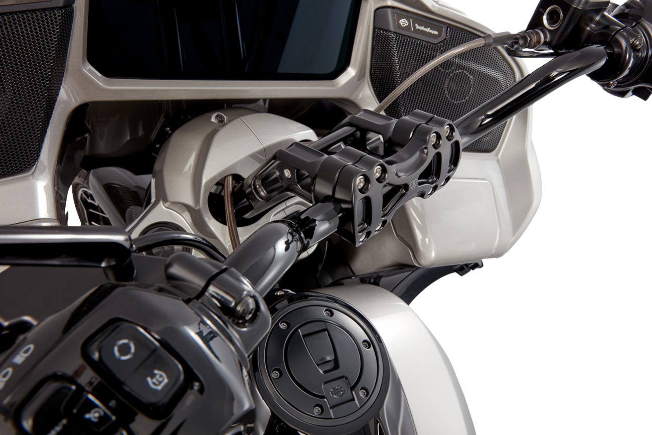 Arlen ness Method Kickback Handlebar Riser - 10" - Black