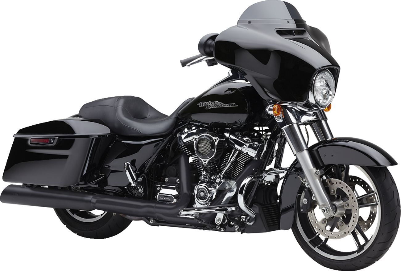 Cobra 4.5" Gen2 NH Upper Cut Slip-On Mufflers for Harley Touring 2017-2025