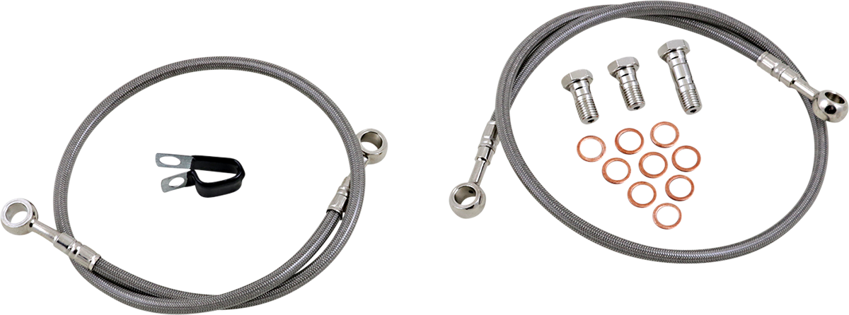 Gbrakes Brake Line - Stainless Steel 2003-2004 Yamaha YZF-R6 / 2006-2009 Yamaha YZF-R6S