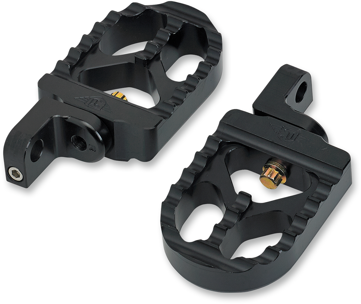 JOKER MACHINE Adjustable Serrated Billet Foot Pegs