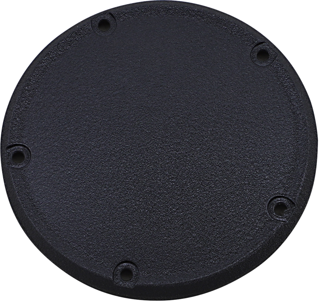 Drag specialties Derby Cover - Wrinkle Black - Softail Harley Davidson