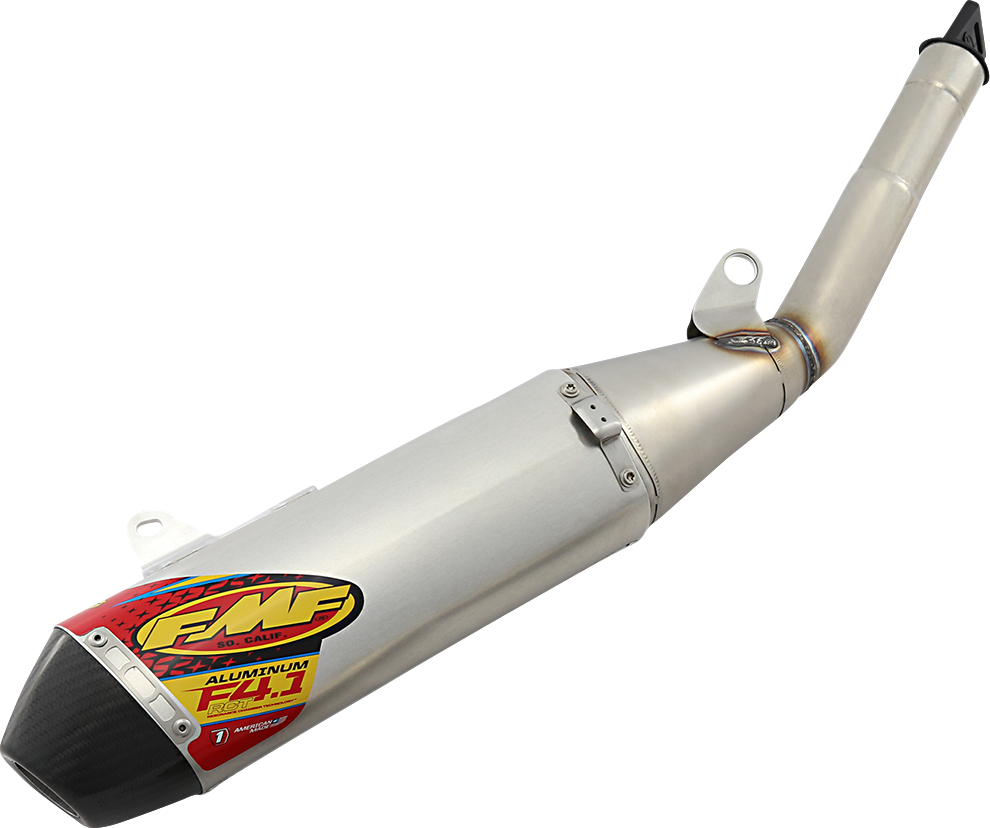FMF Factory 4.1 RCT Aluminum Slip-On Exhaust with Carbon End Cap