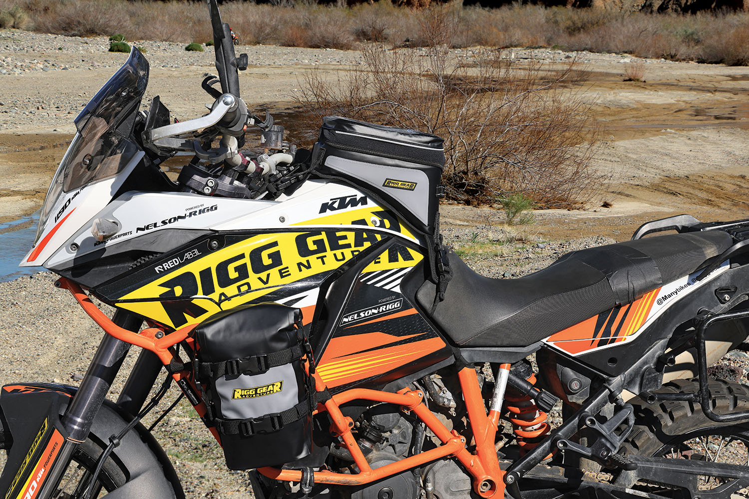 NELSON RIGG Hurricane Crash Bar/Tail Bag