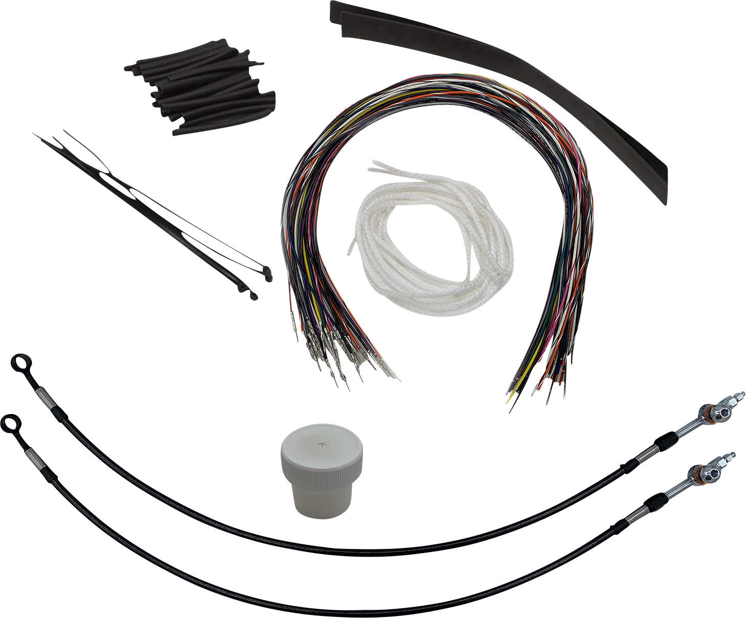 Fat Baggers Inc. EZ Install Handlebar Kit For Harley CVO Touring 2008-2013