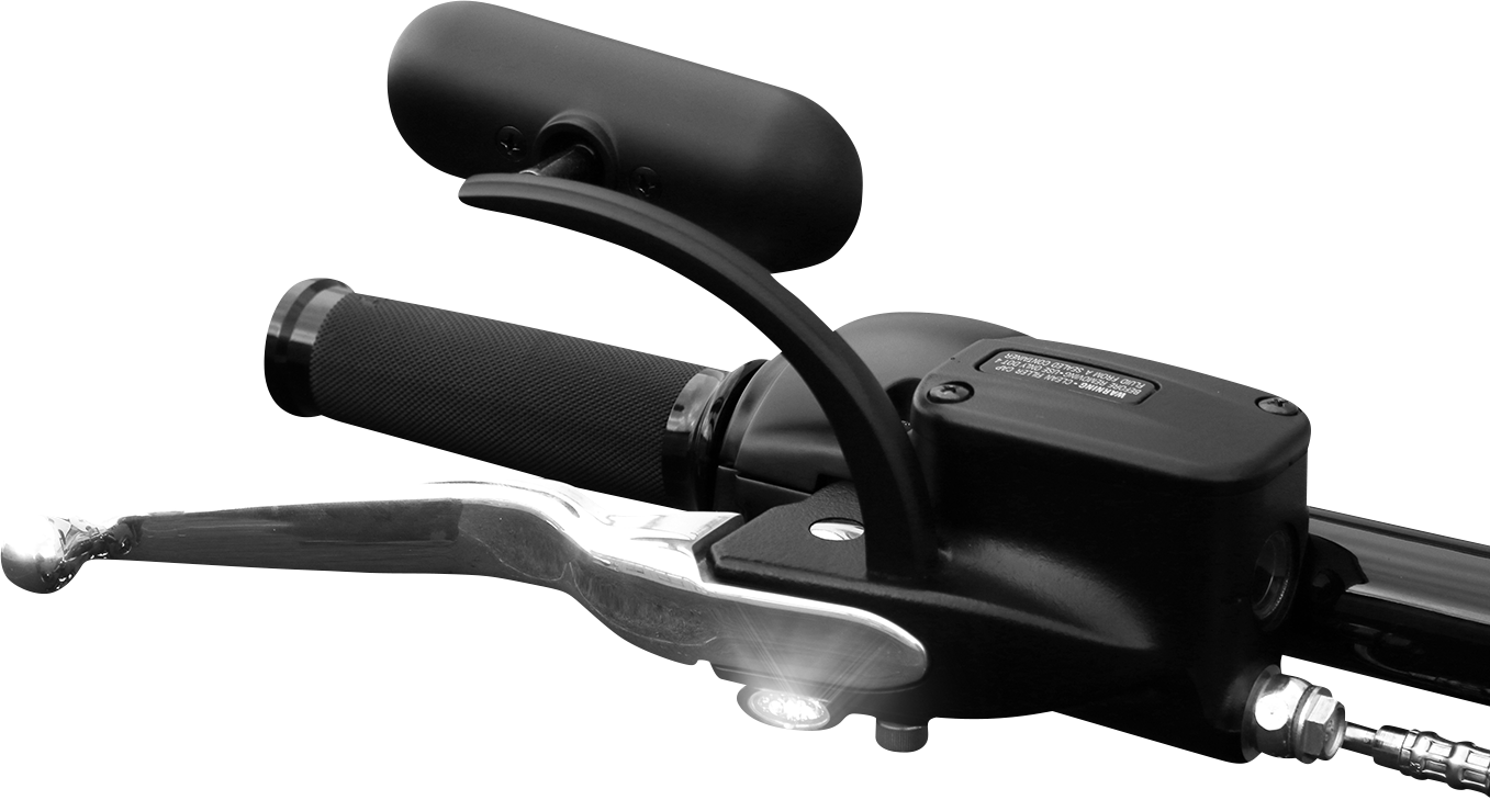 Kodlin usa LED 2-1 Front Turn Signal w/ Running Light - Black Harley Davidson
