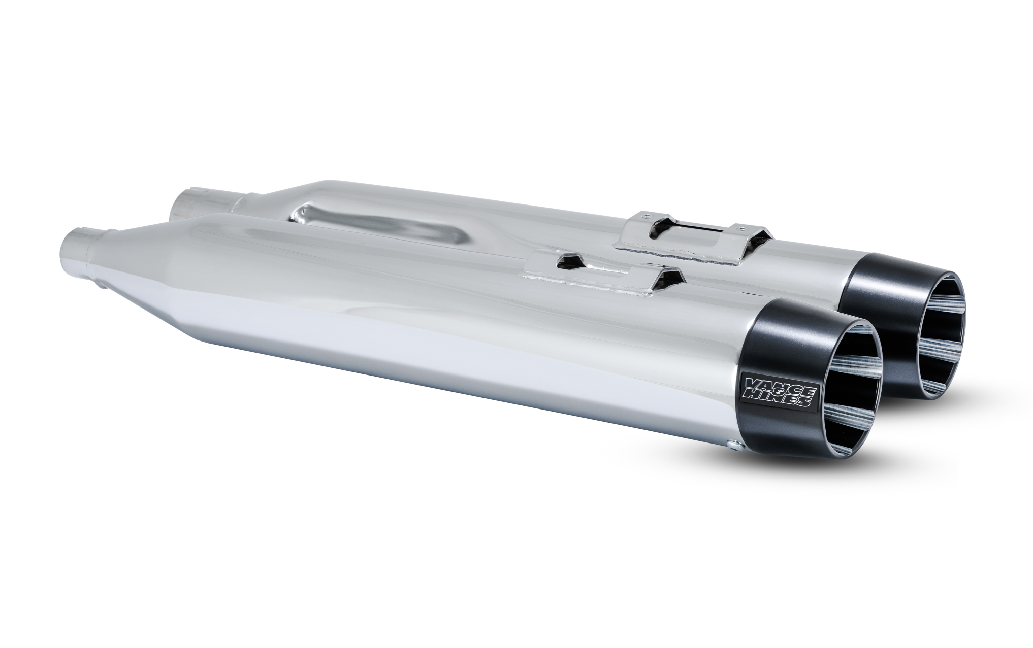 Vance & hines Blackbird 450 Slip-On Mufflers - Chrome Harley Davidson