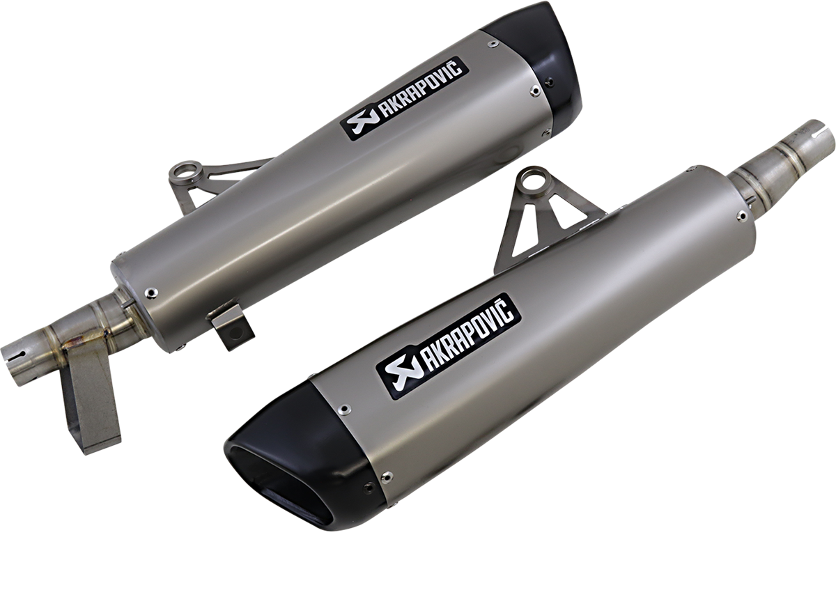 AKRAPOVIC Titanium Slip-On Line Muffler