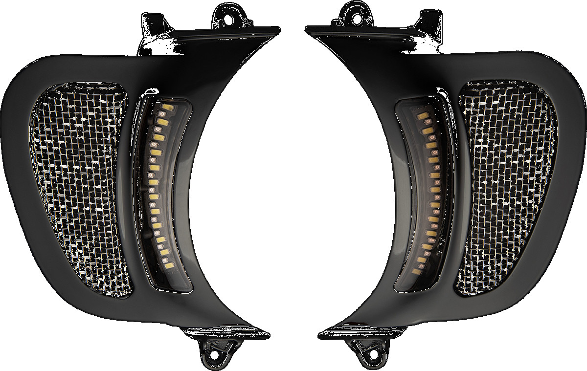 CUSTOM DYNAMICS Genesis® 4 Dynamic LED Road Glide® Vent Inserts