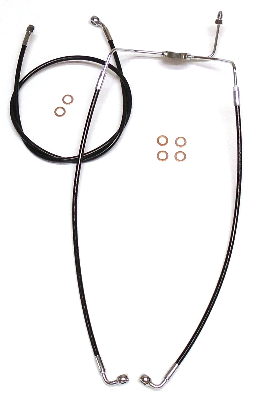 MAGNUM SHIELDING XR Stainless Extreme Response Front Brakeline Kit