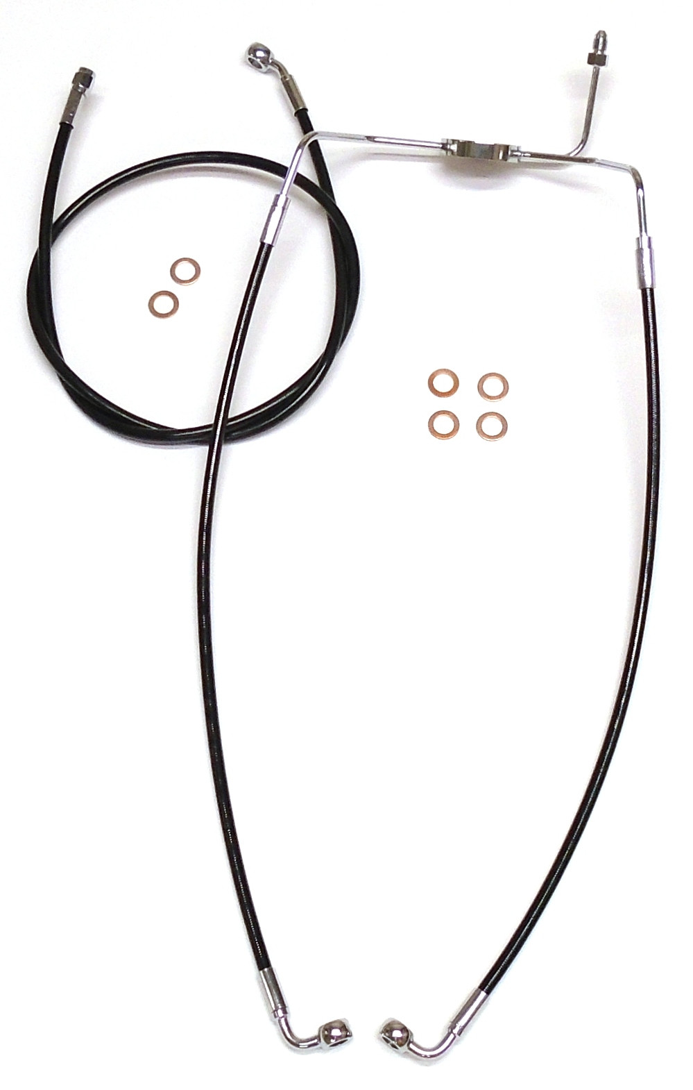 MAGNUM SHIELDING XR Stainless Extreme Response Front Brakeline Kit