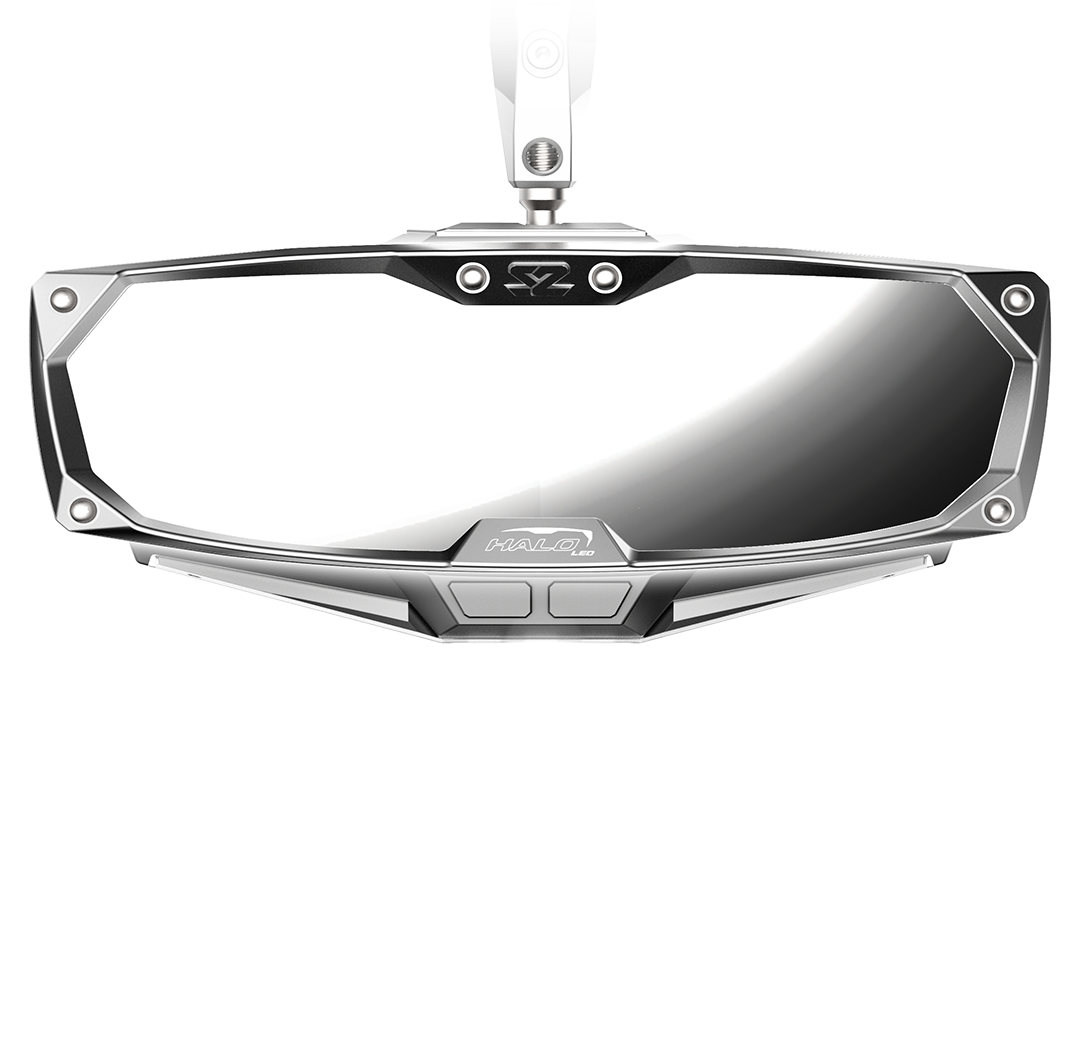 SEIZMIK Halo-RA LED Rearview Mirror with Map and RGB Lighting
